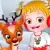 Baby Hazel Reindeer Surprise