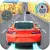 Car Racing In Fast Highway Traffic