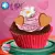 First Date Love Cupcake