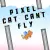 Pixel Cat Can T Fly