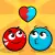 Red And Blue Ball Cupid Love