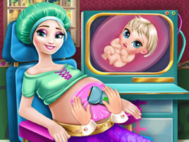 Ice Queen Pregnant Check Up H